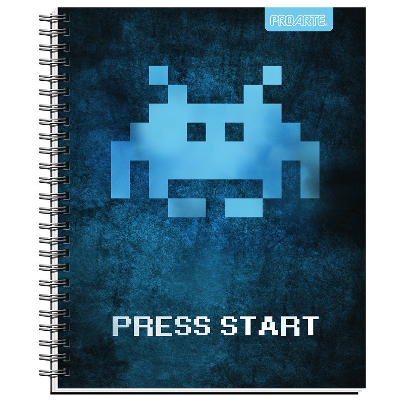 cuadernos universitarios gamers