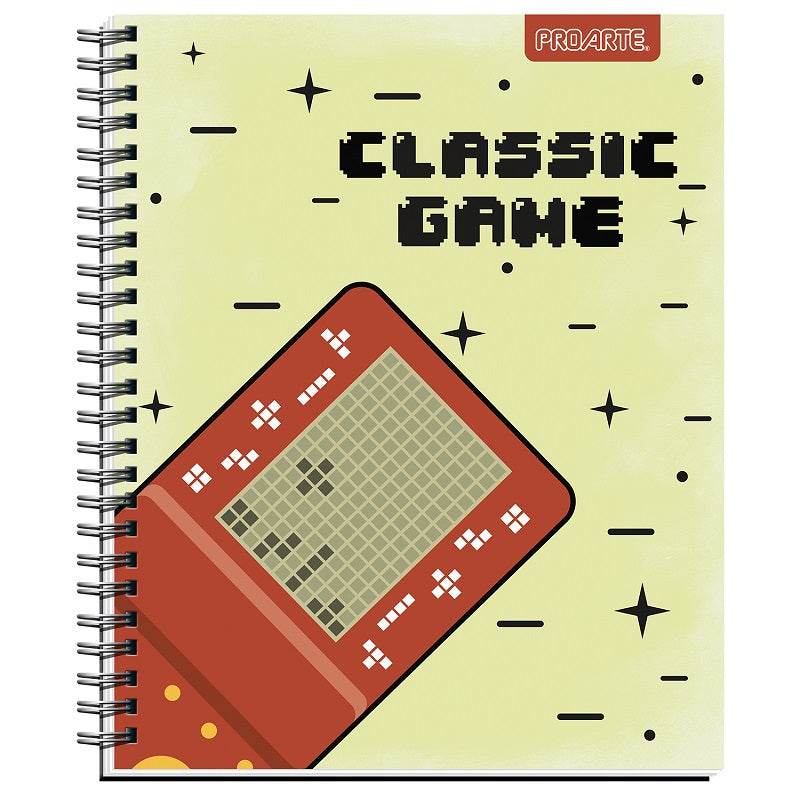 cuaderno universitario gamers