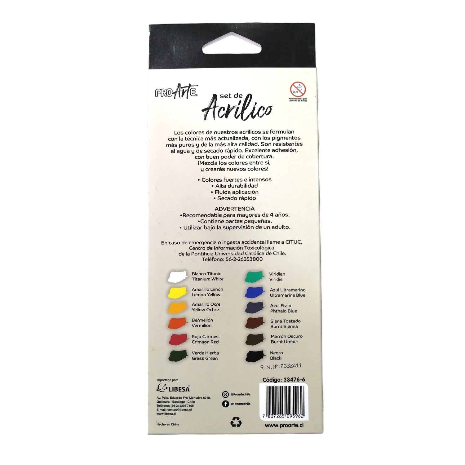 pintura acrilico