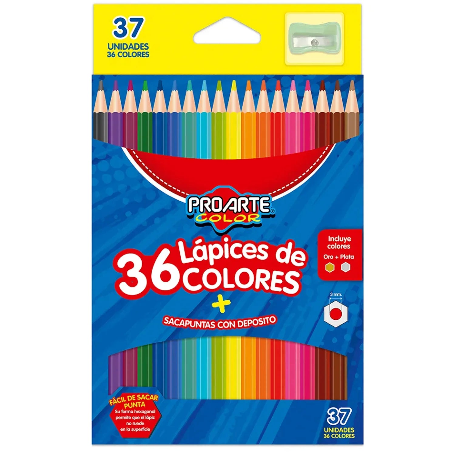 lapices de 36 colores