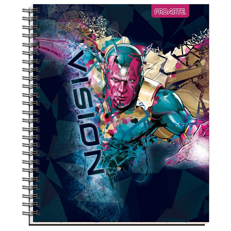 Cuaderno Universitario Super Heroes 100hjs 7mm Proarte