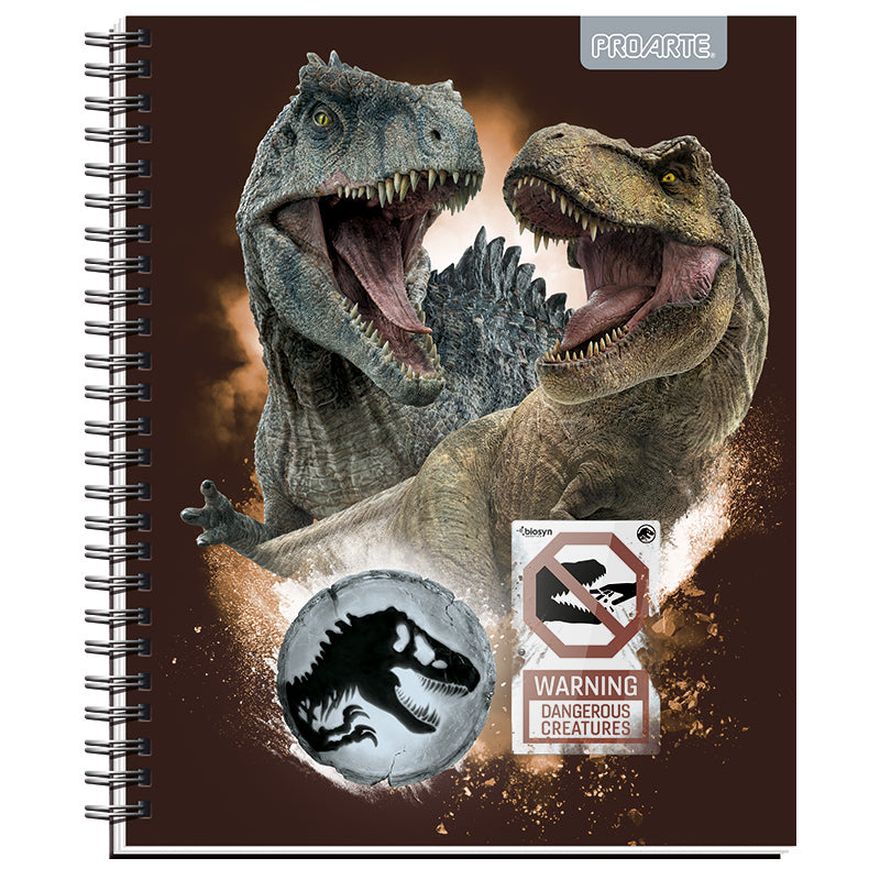 cuadernos universitarios jurassic