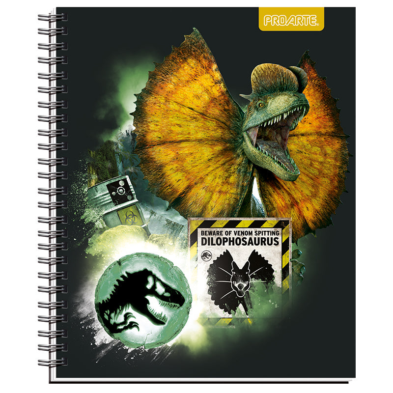 Cuaderno Universitario Jurassic World 100hjs 7mm Proarte