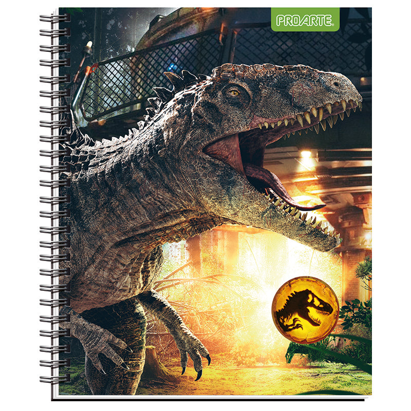 cuadernos jurassic world