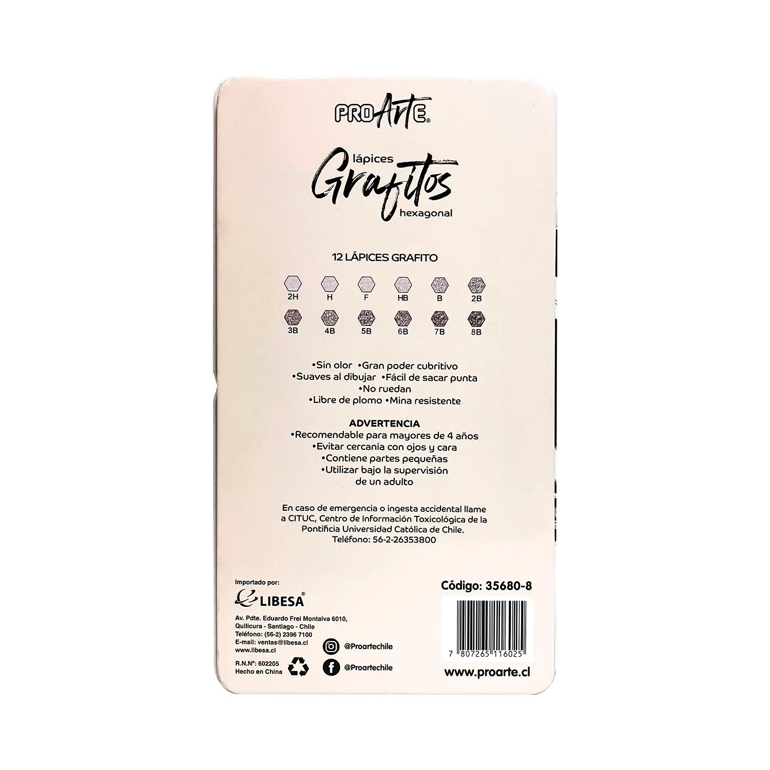 lapices grafito profesional