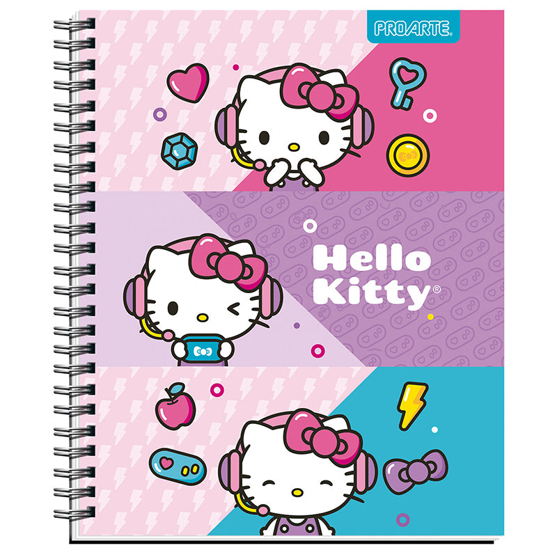 cuaderno universitario hello kitty
