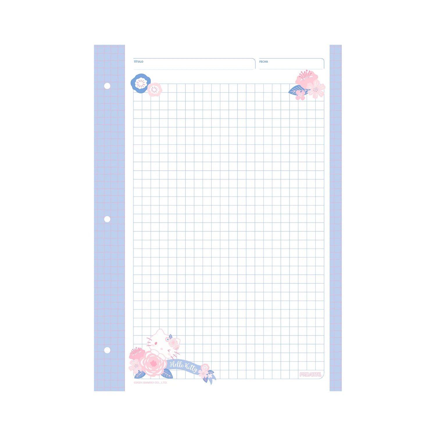 hojas cuaderno recargable