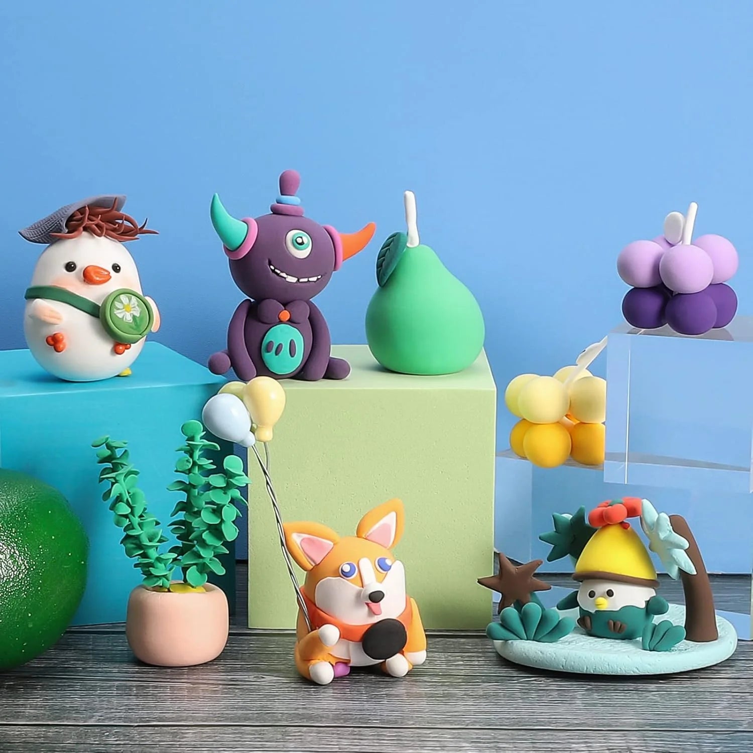 figuras de foamy moldeable