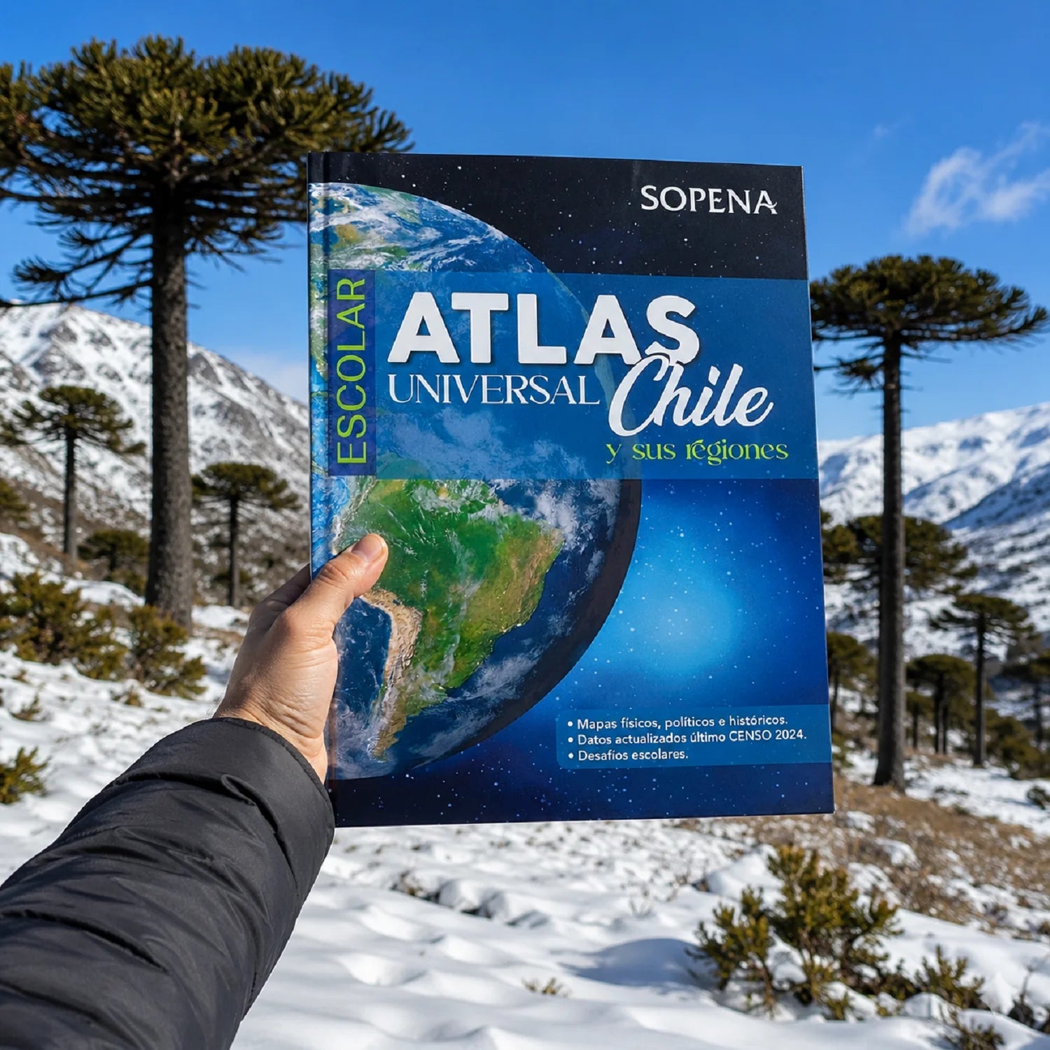 atlas universal y de chile regionalizado