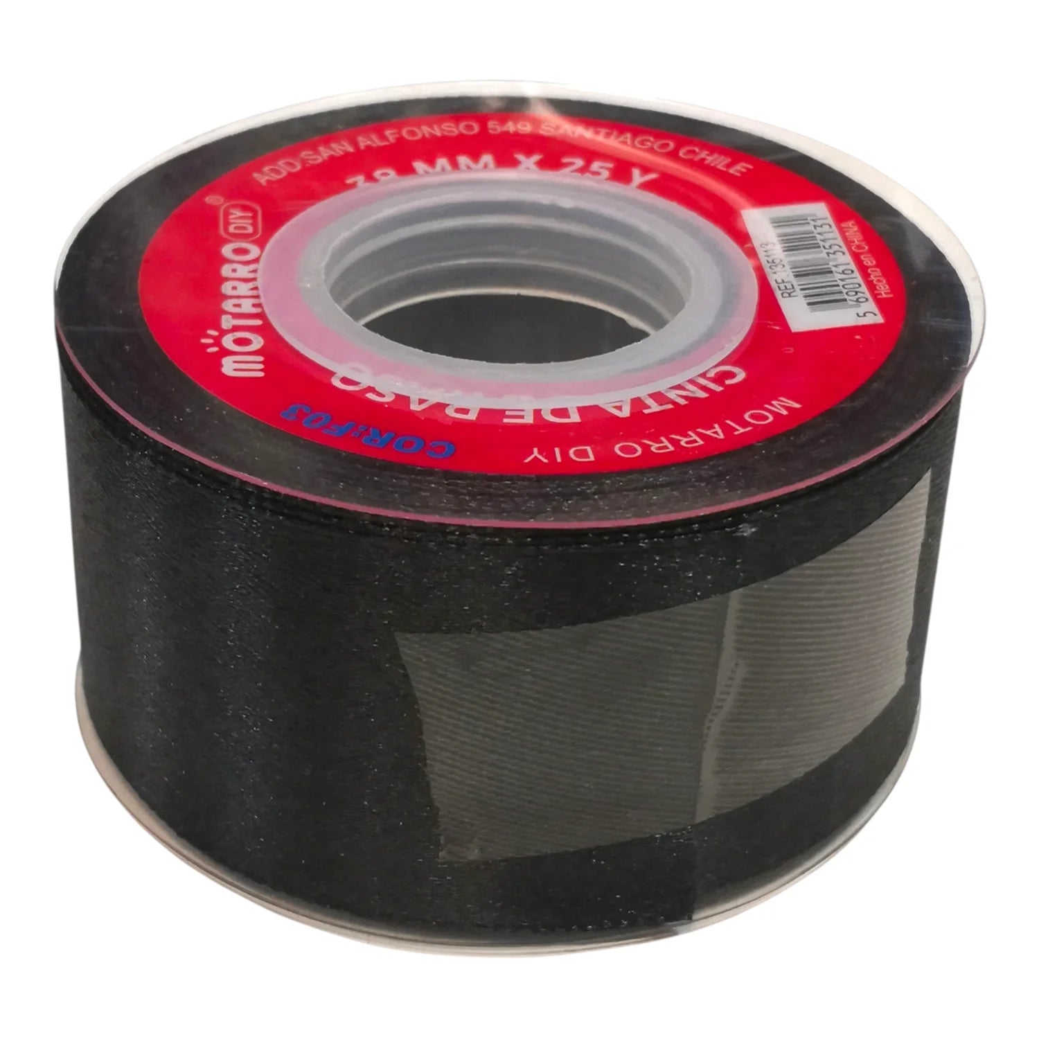 cinta de raso 4cm negro