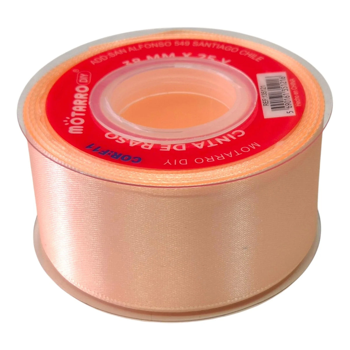 cinta de raso 4cm piel