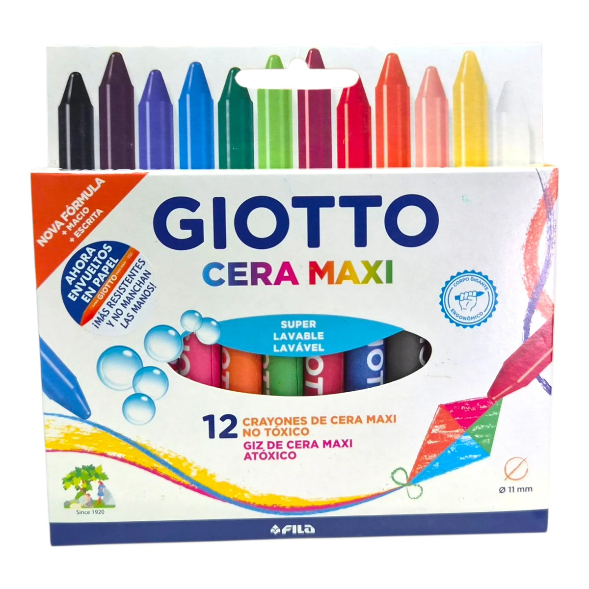 crayones de cera maxi 12 colores