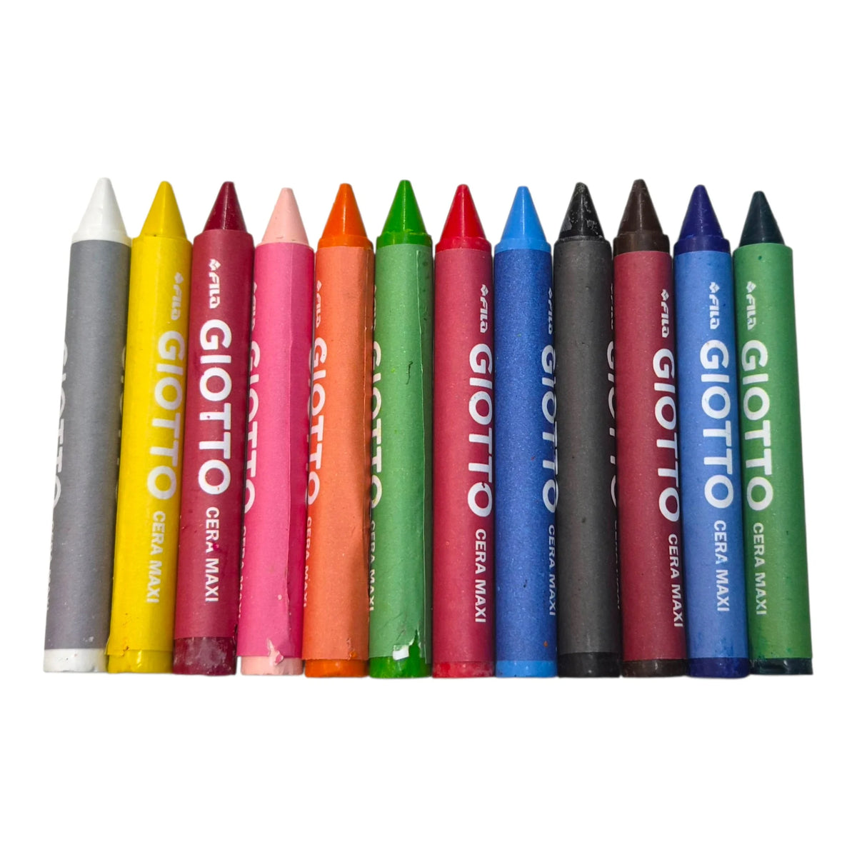 lapices de cera giotto 12 colores
