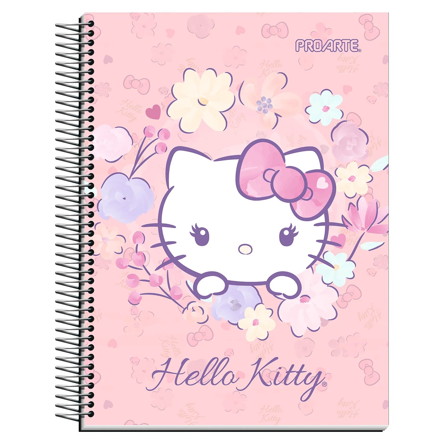 cuaderno hello kitty triple