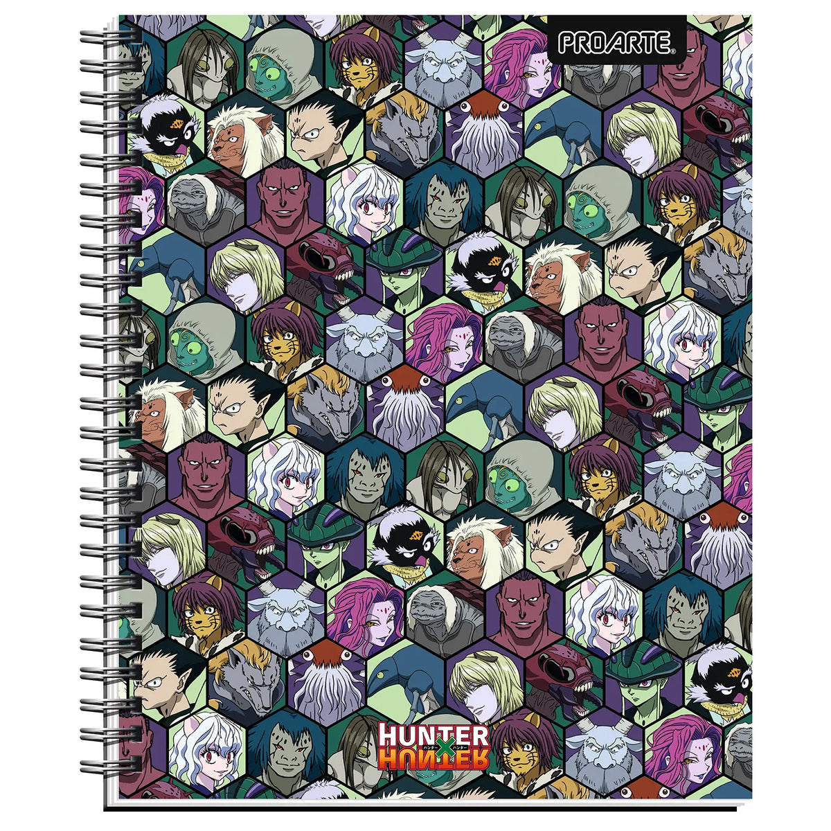 cuaderno universitario de hunter x