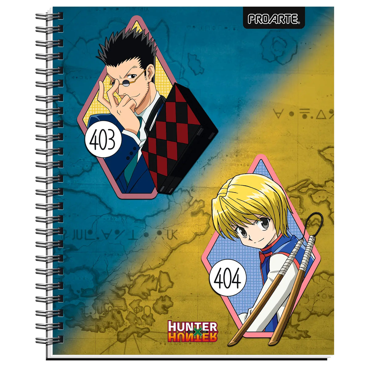 cuaderno universitario hunter x hunter