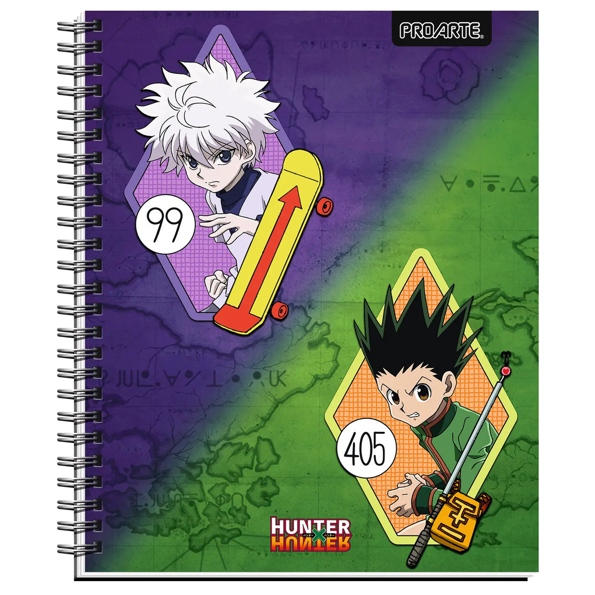 cuaderno anime hunter x