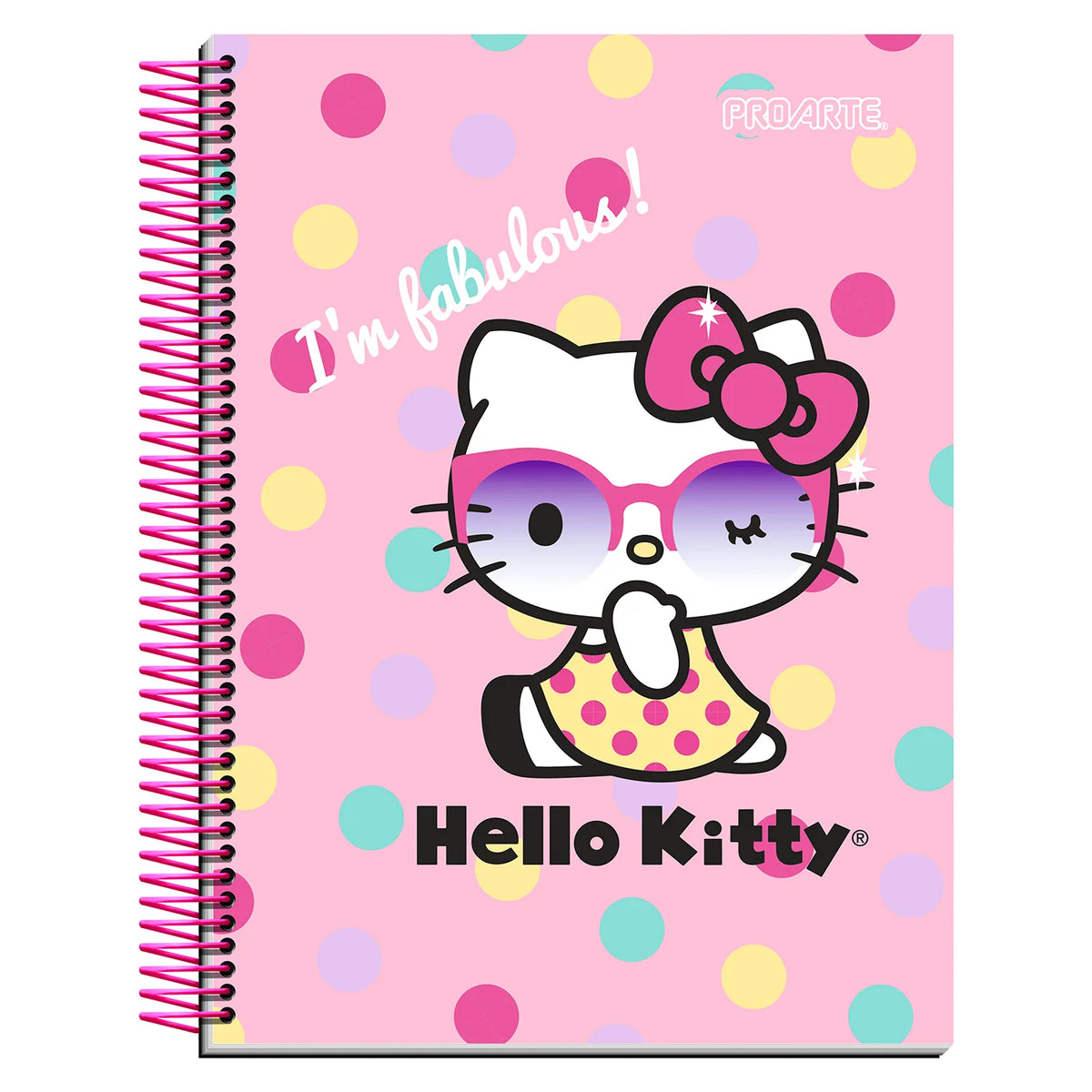 cuaderno cuarta hello kitty