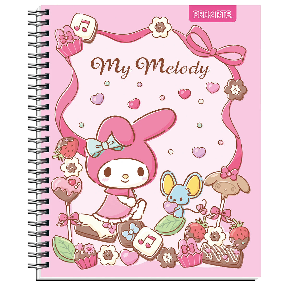 Cuaderno Universitario My Melody 7mm 100hjs Proarte