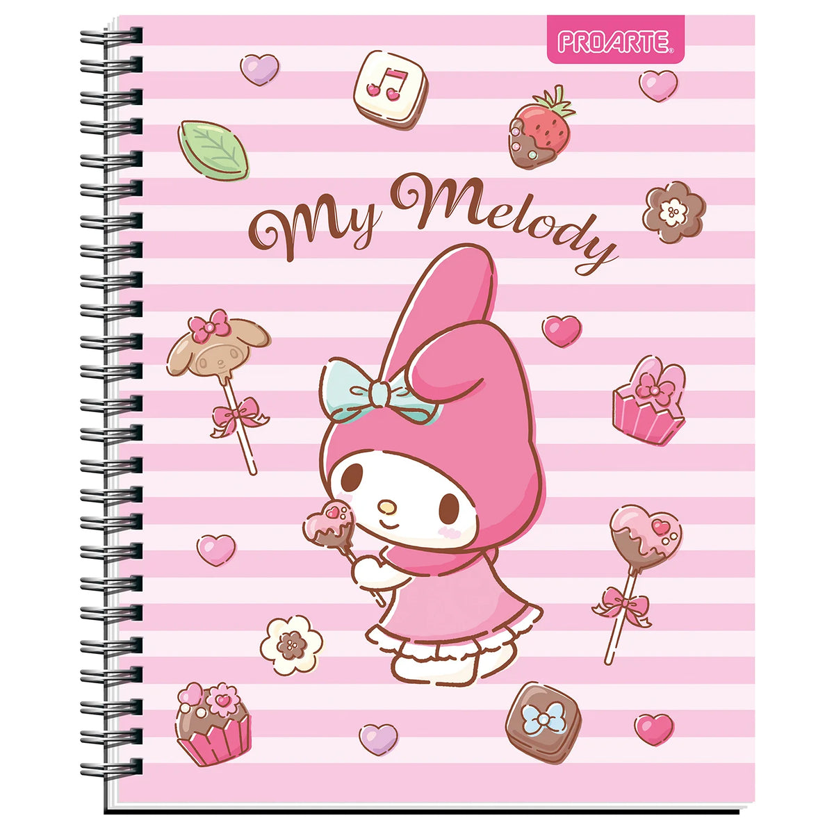 Cuaderno Universitario My Melody 7mm 100hjs Proarte