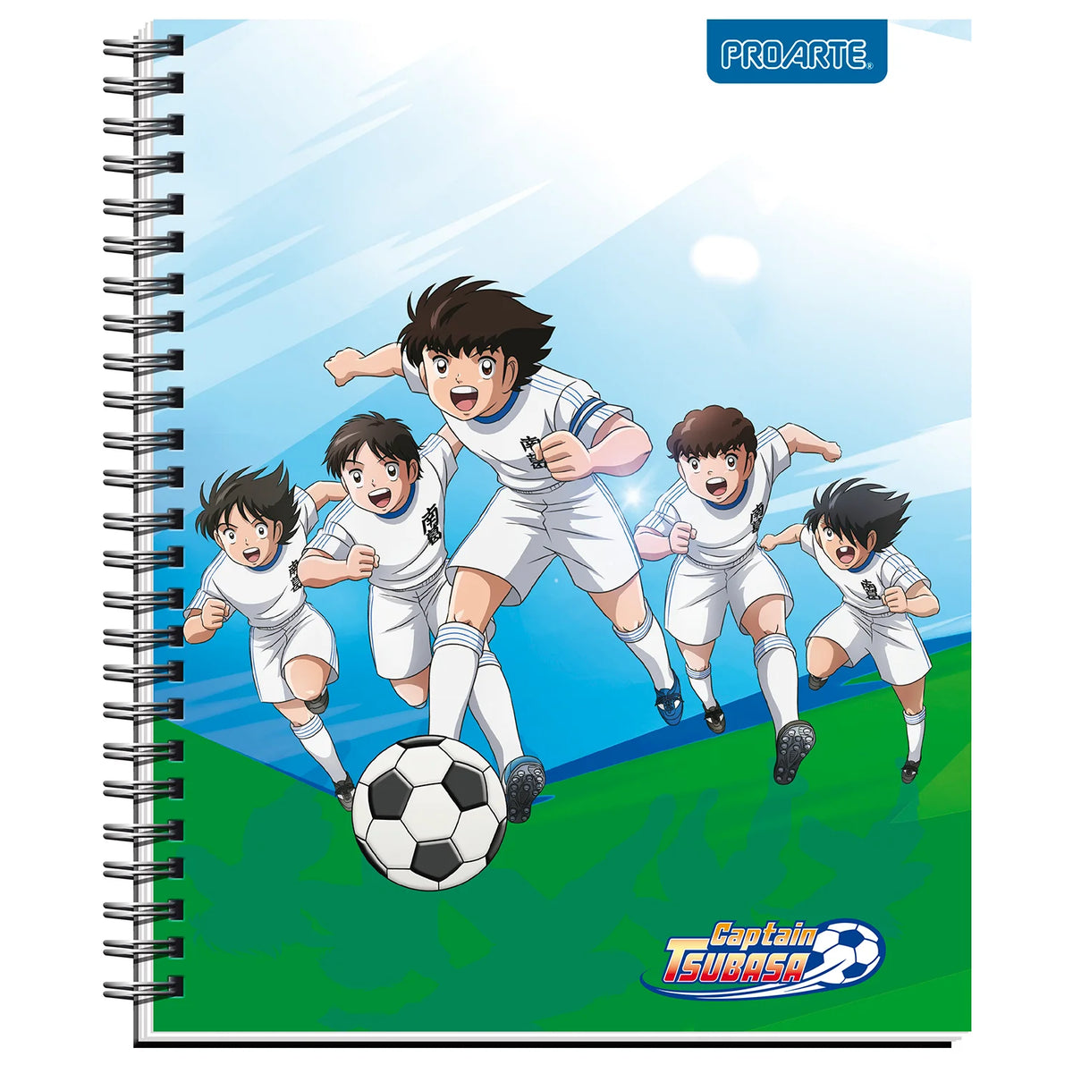 Cuaderno Universitario Super Campeones 7mm 100 Hojas Proarte