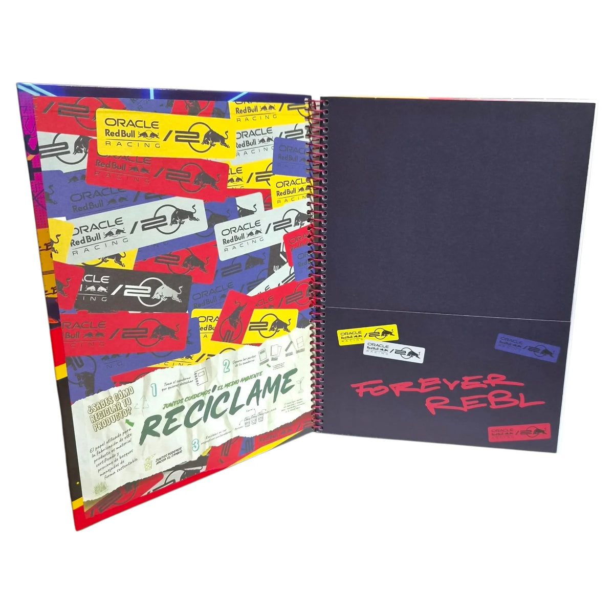 cuaderno formula 1 triple