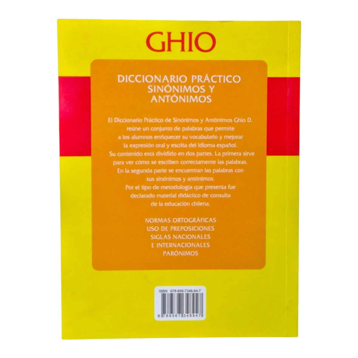 sinónimos y antónimos ghio