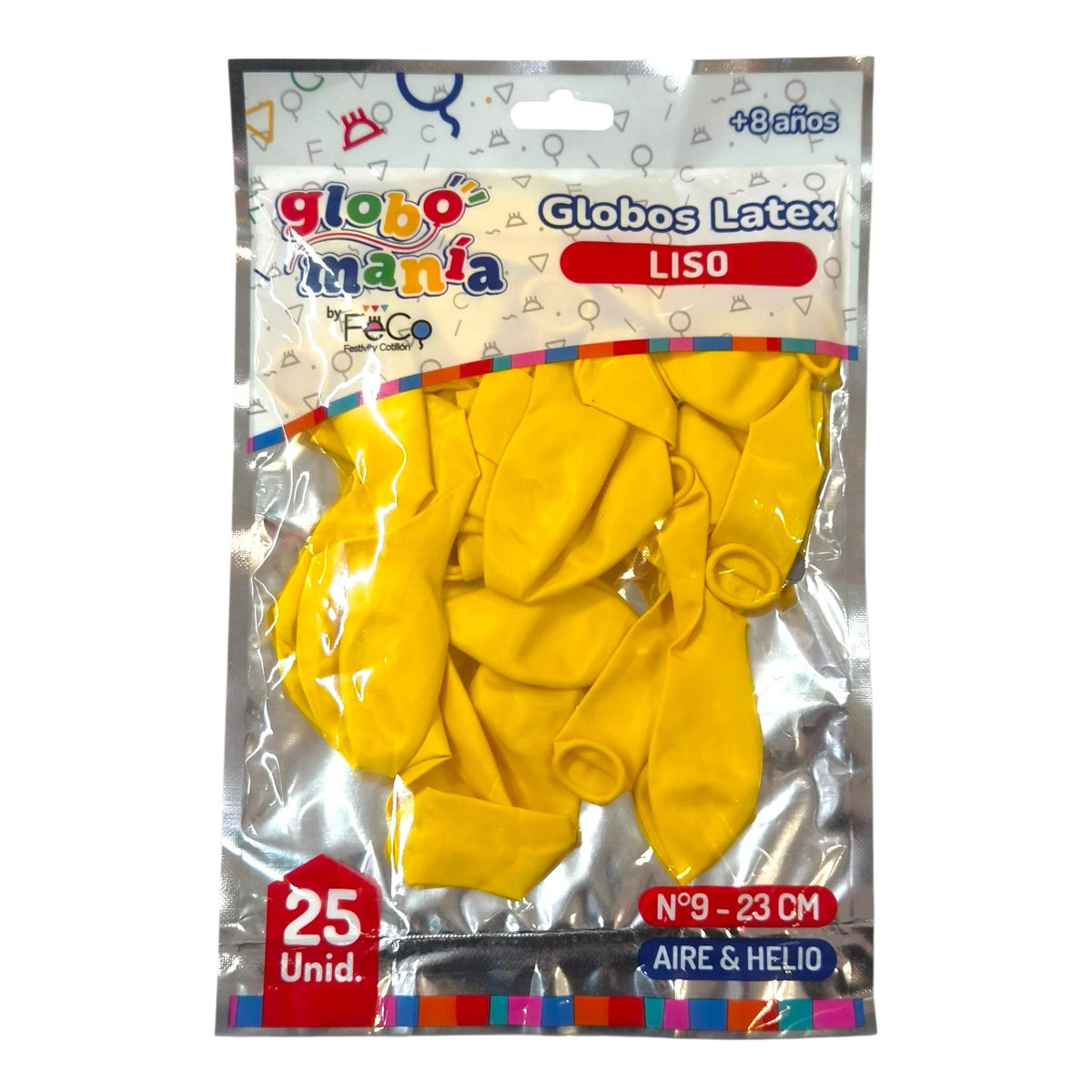 Globos amarillo