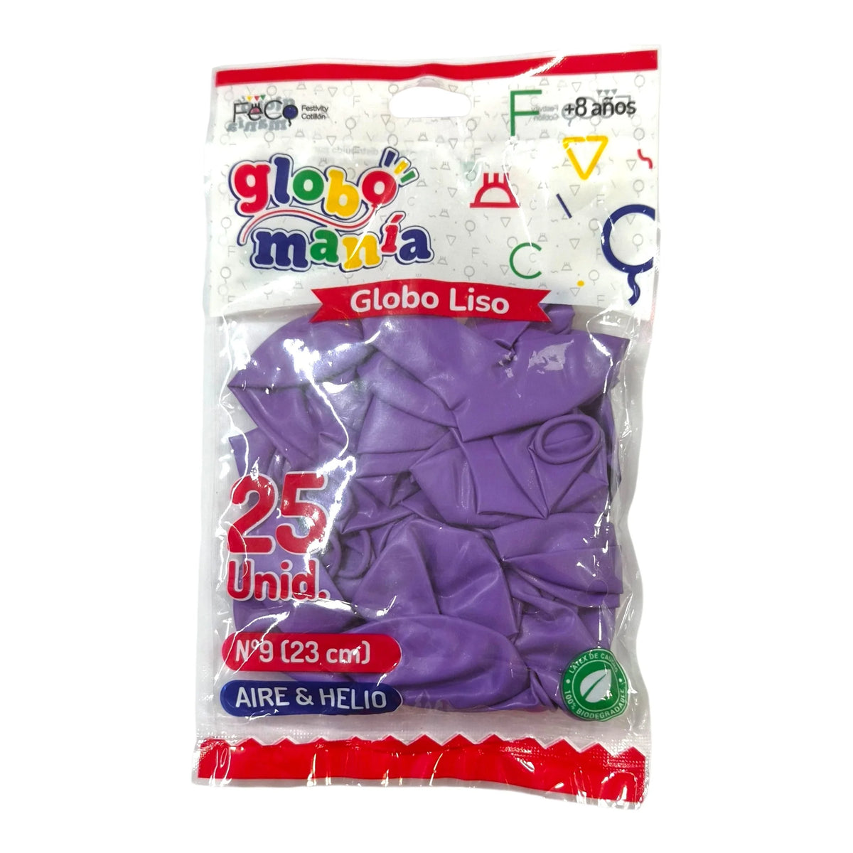 Globos morado