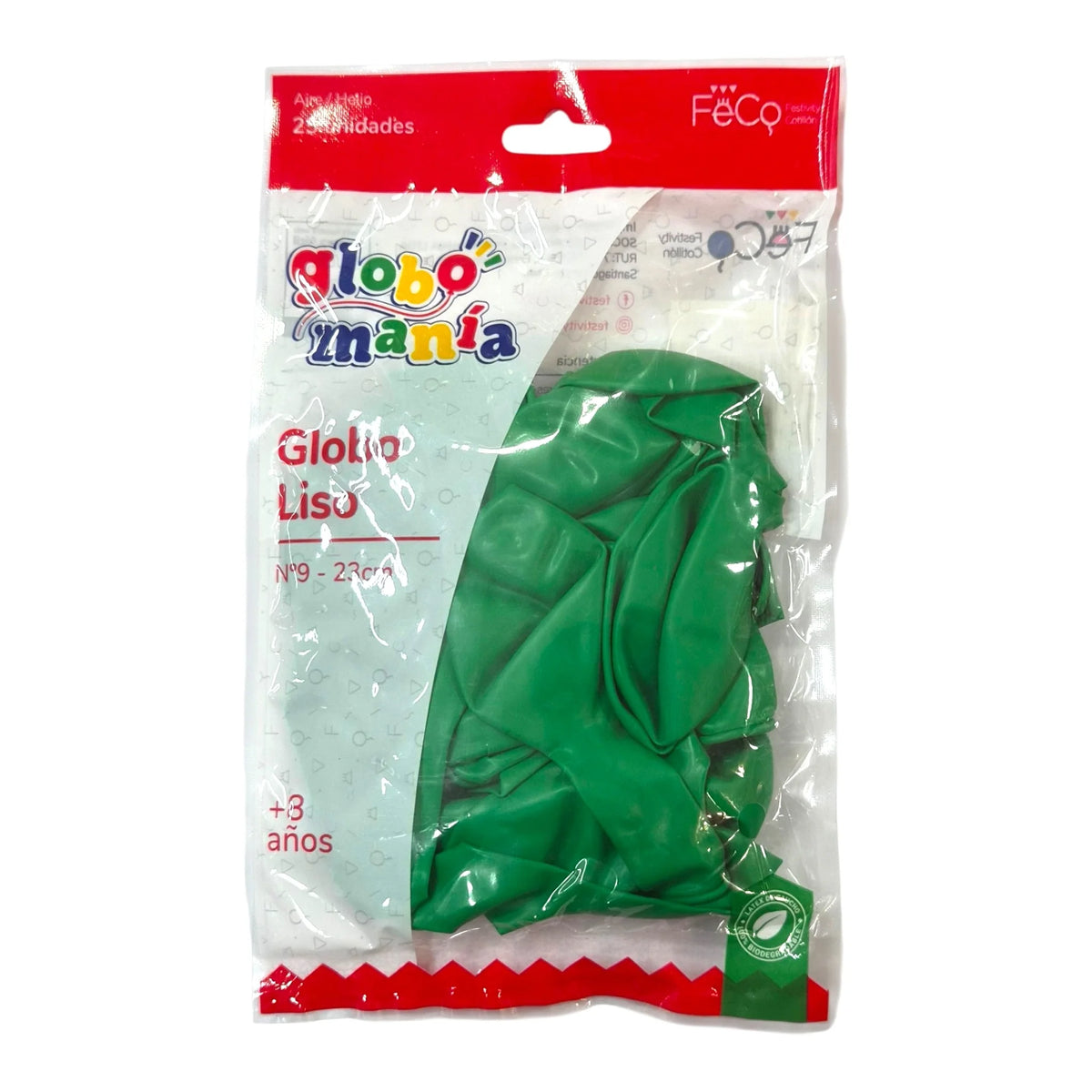 Globos verde