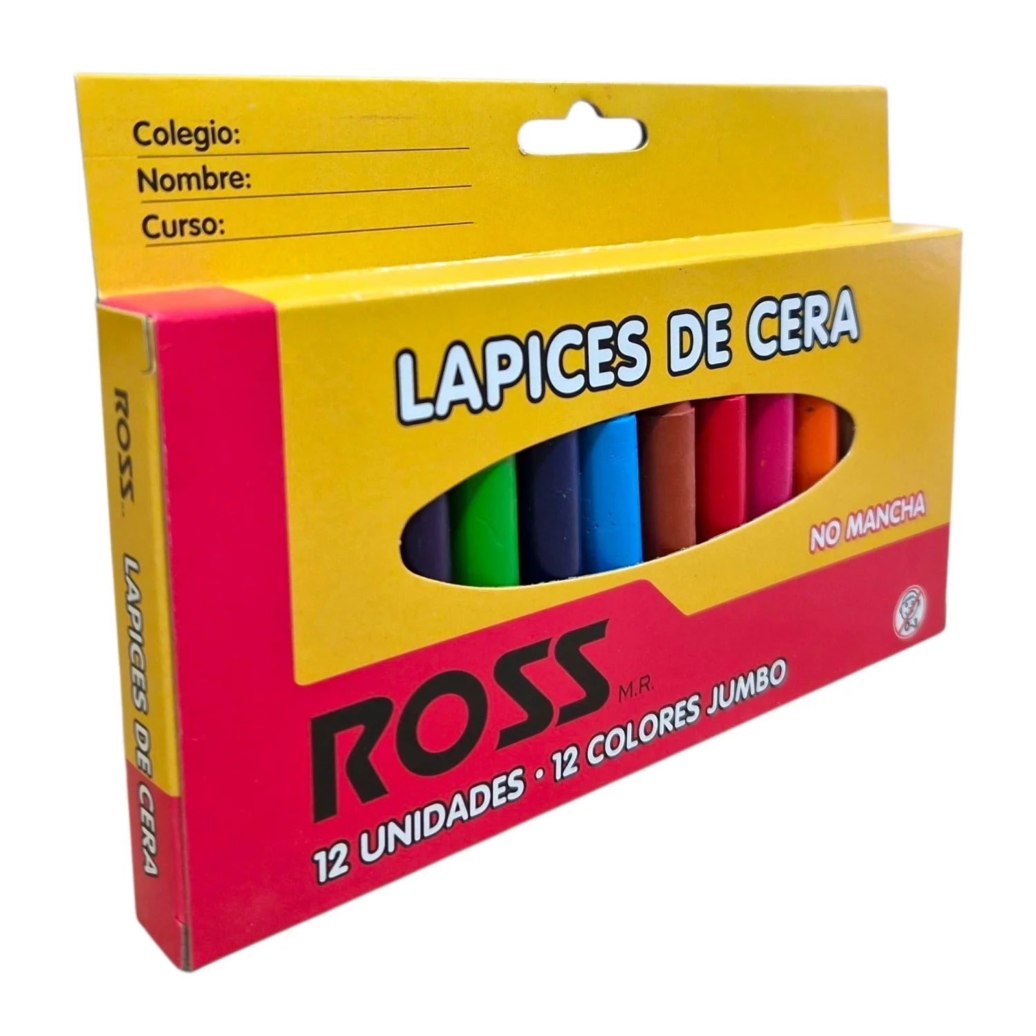 28485-8 lapices de cera ross
