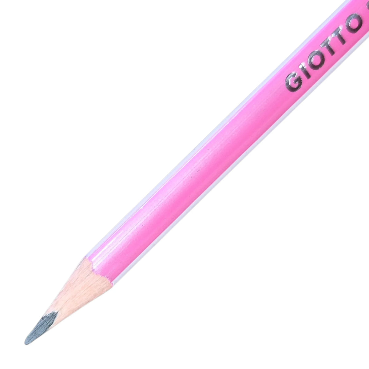 lápiz grafito giotto color rosado