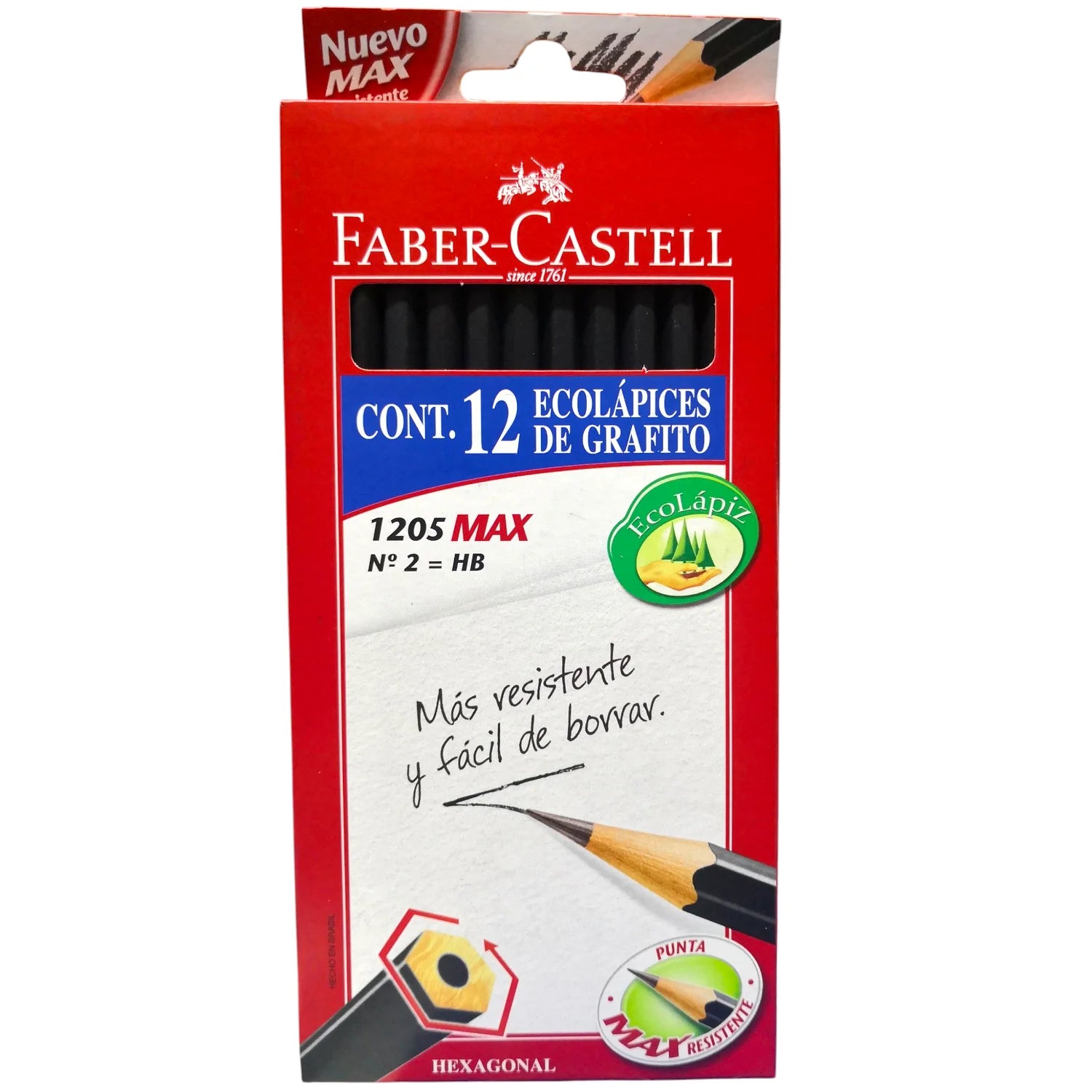 lápices grafito faber castell