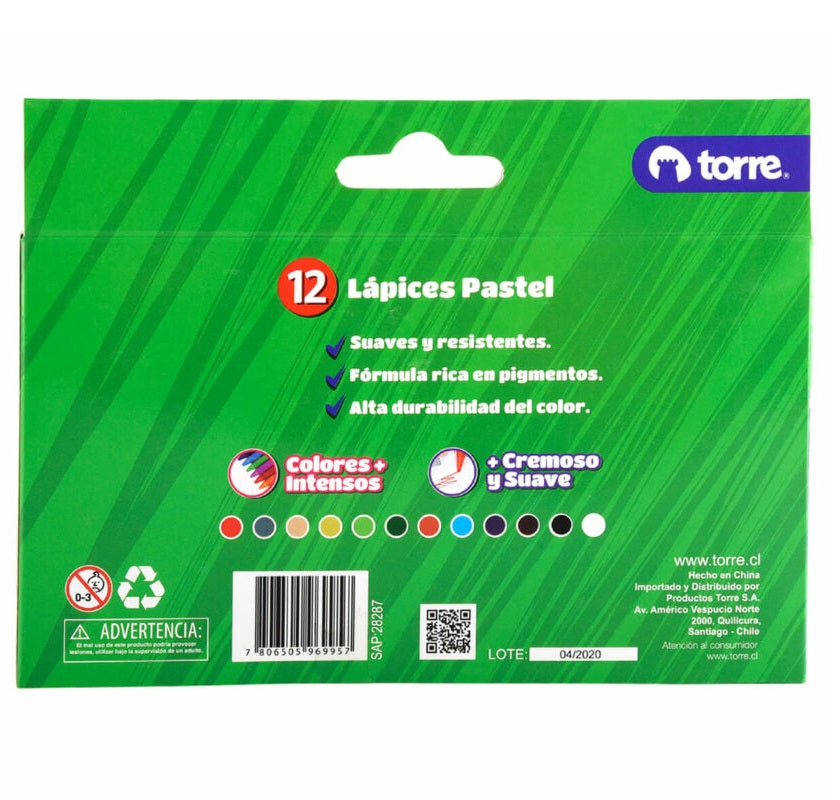 lapices pastel