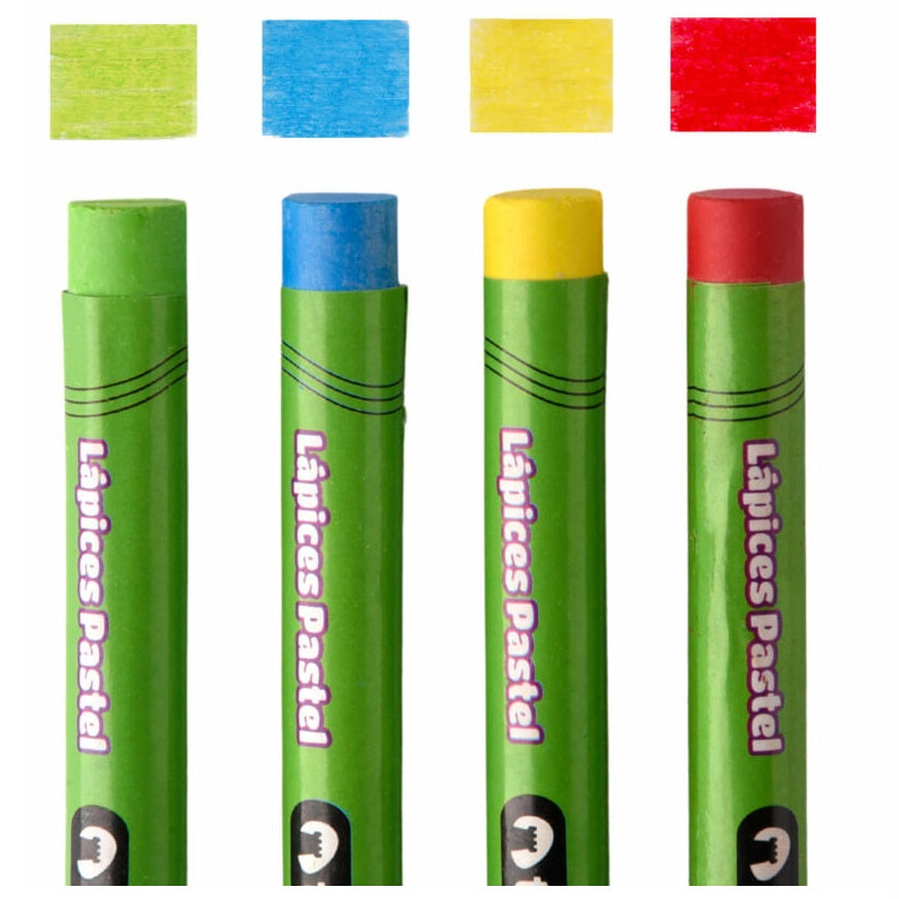 lápices pastel