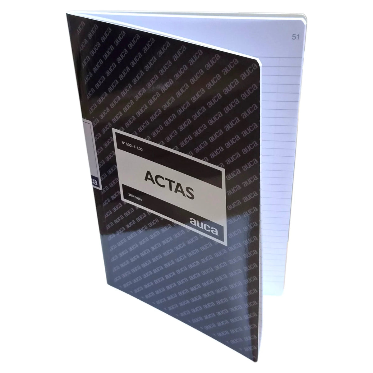 libro actas auca 100 hojas