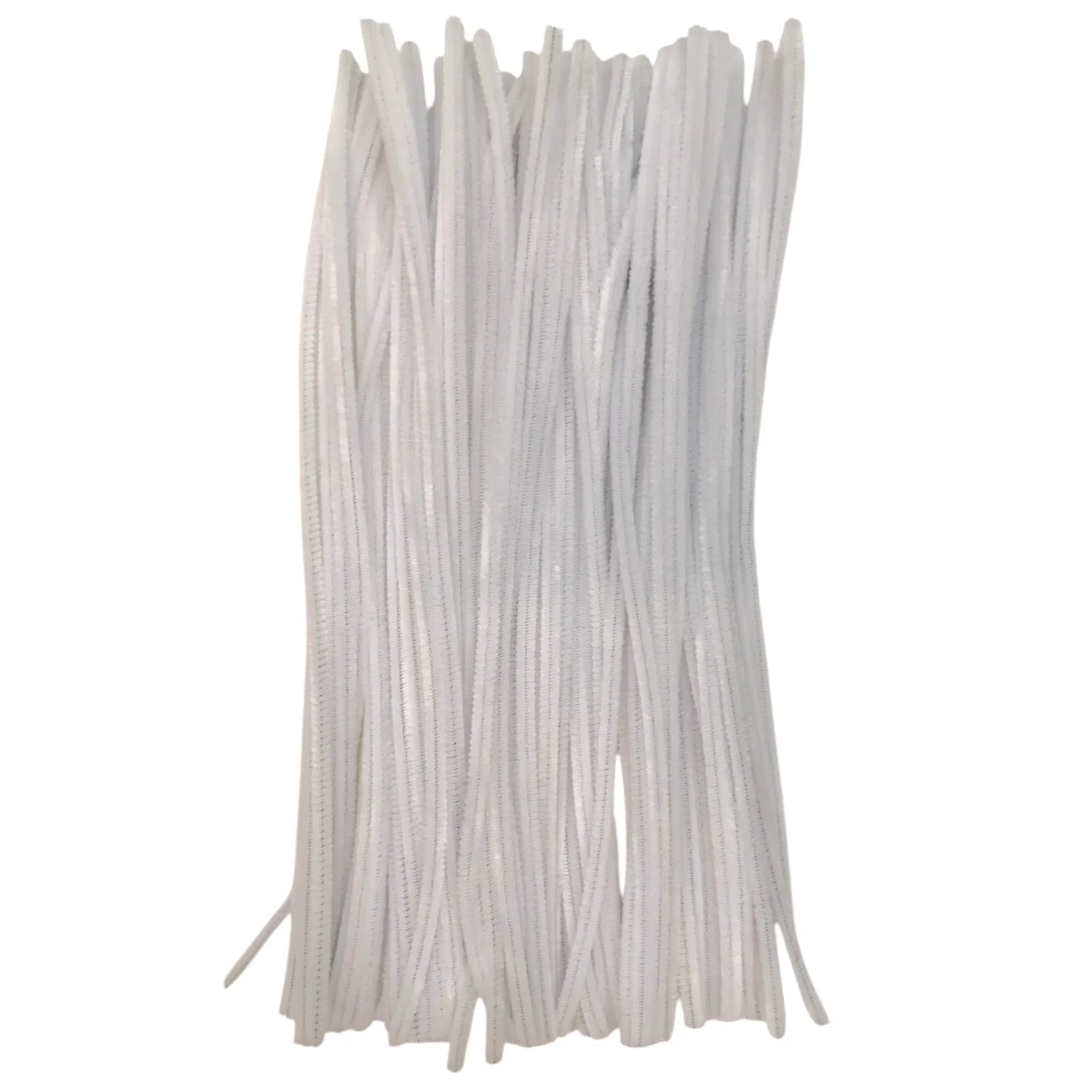Limpia pipas 100 unidades blanco