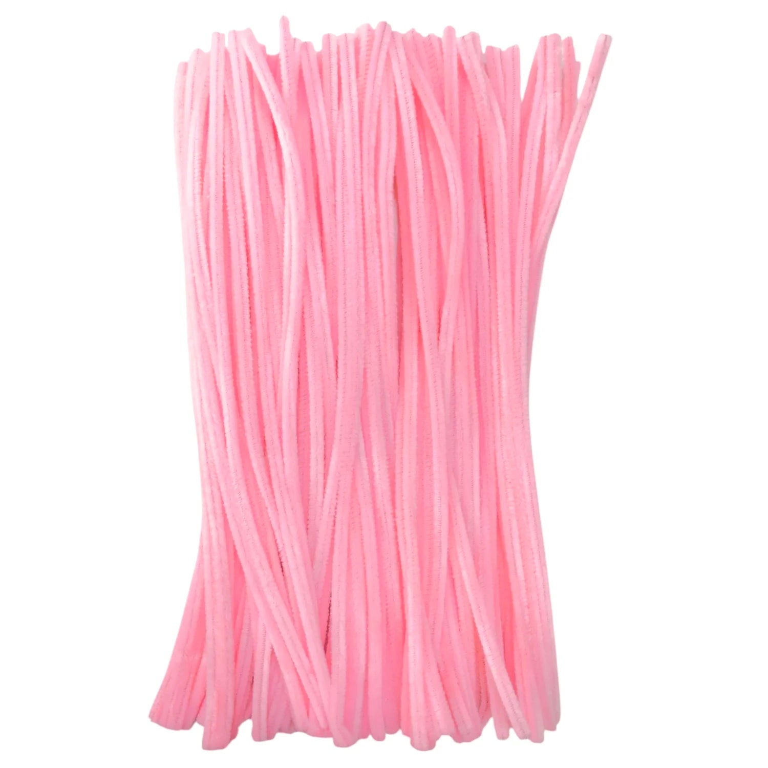 Limpia pipas 100 unidades rosado claro