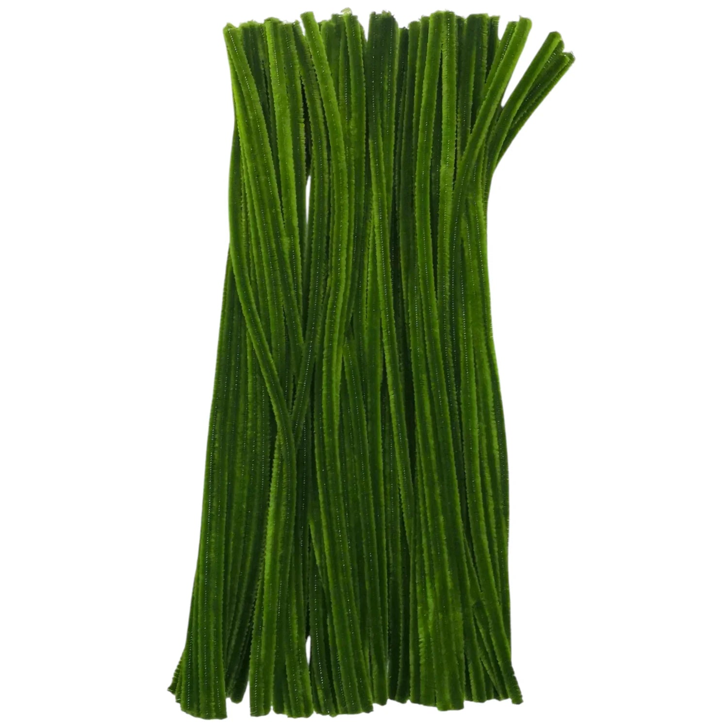 Limpia pipas 100 unidades verde musgo
