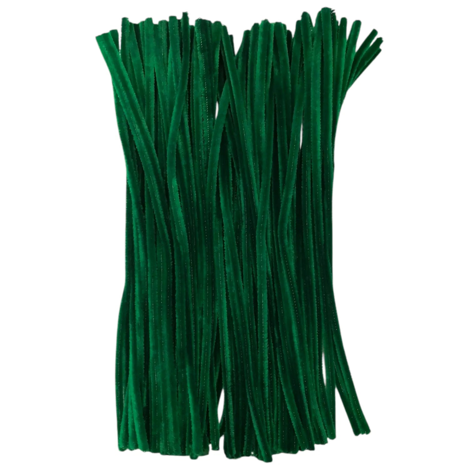 Limpia pipas 100 unidades verde oscuro