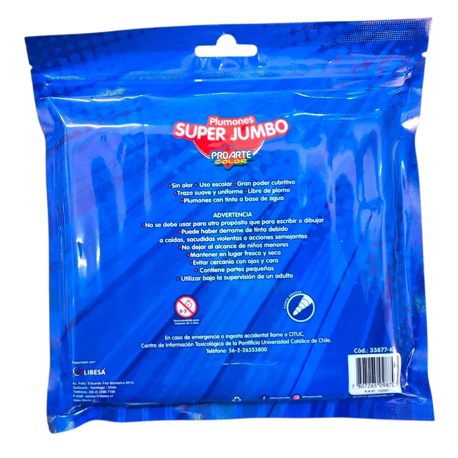 plumones super jumbo