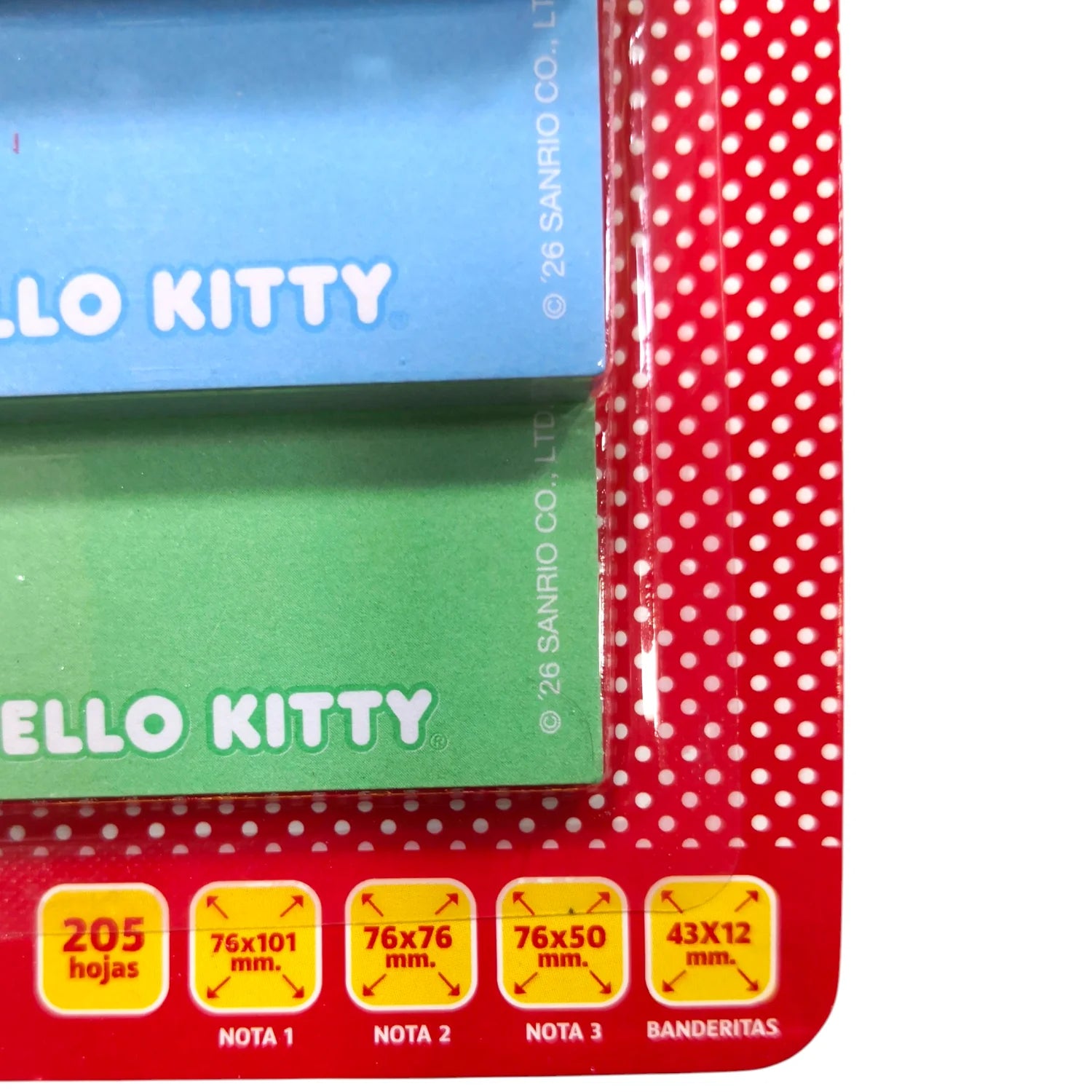post it de hello kitty 