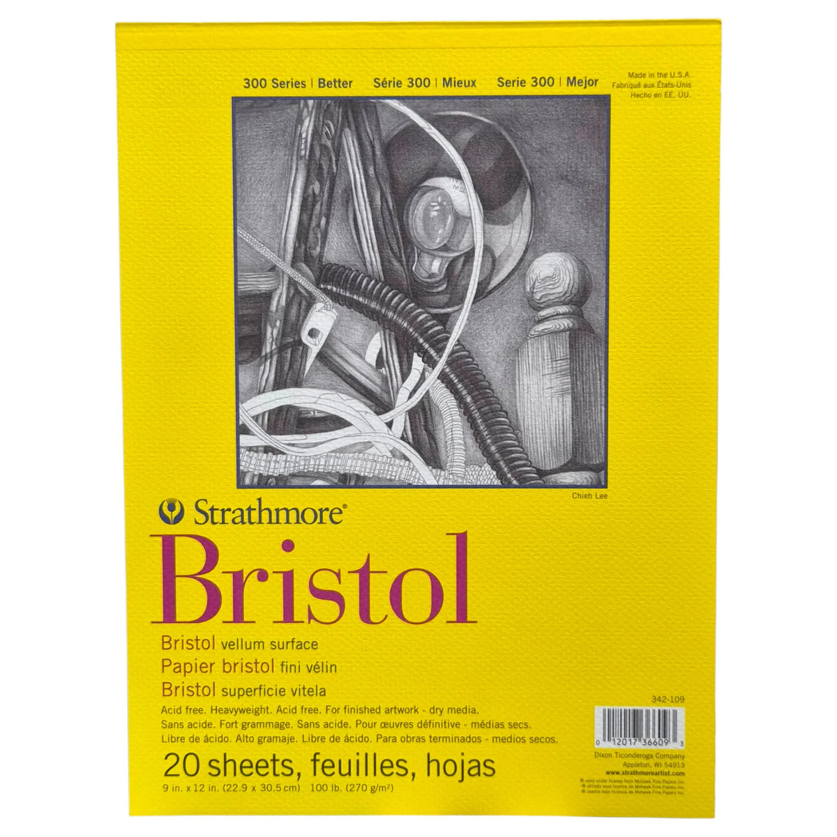 strathmore bristol serie 300 vellum surface