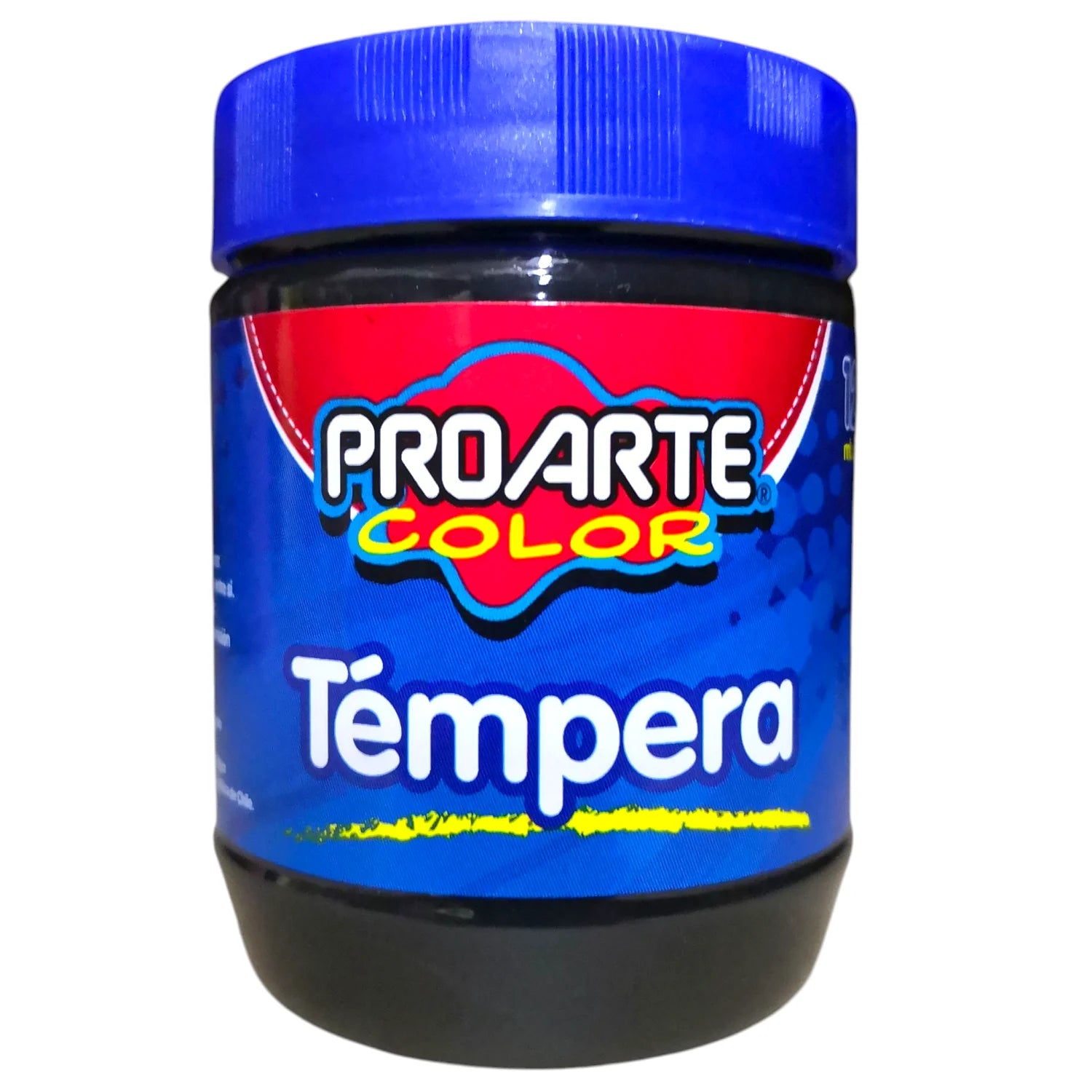 témpera 120ml negra