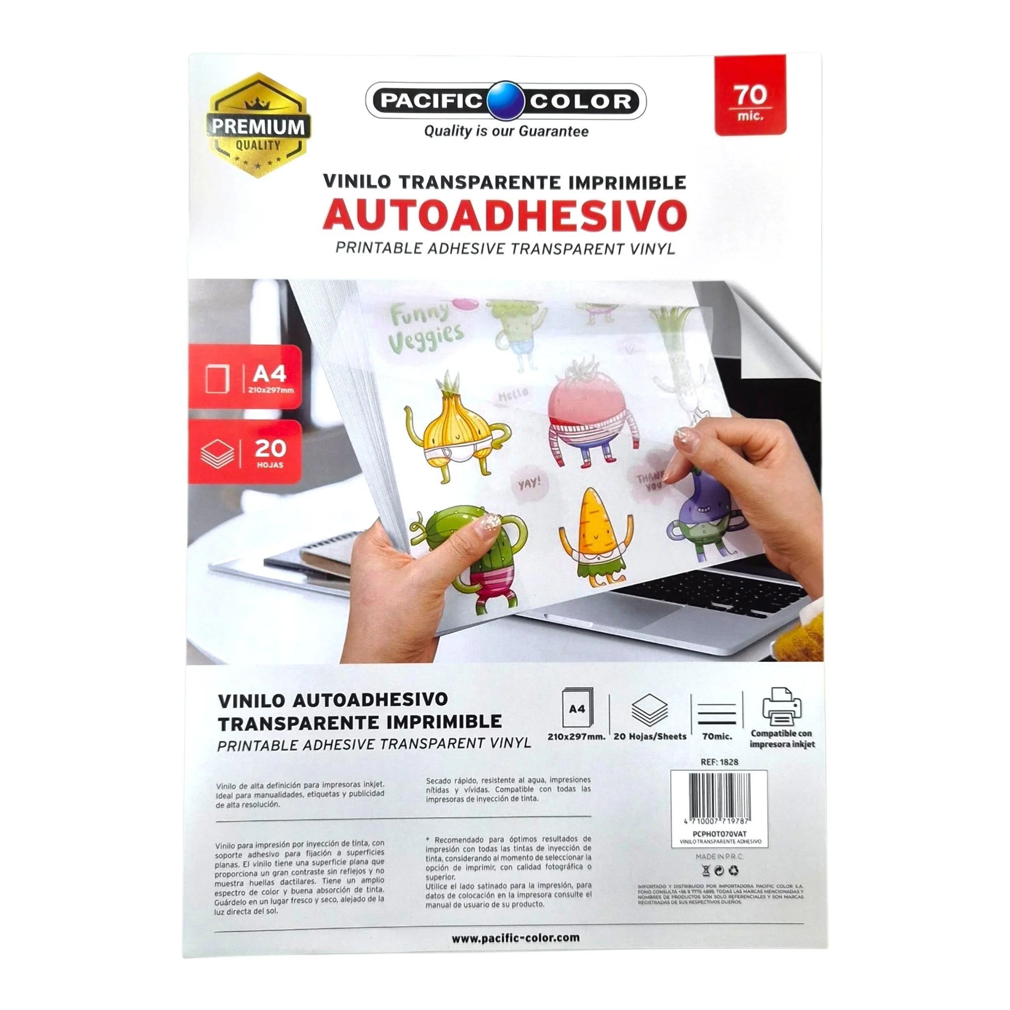vinilo imprimible adhesivo