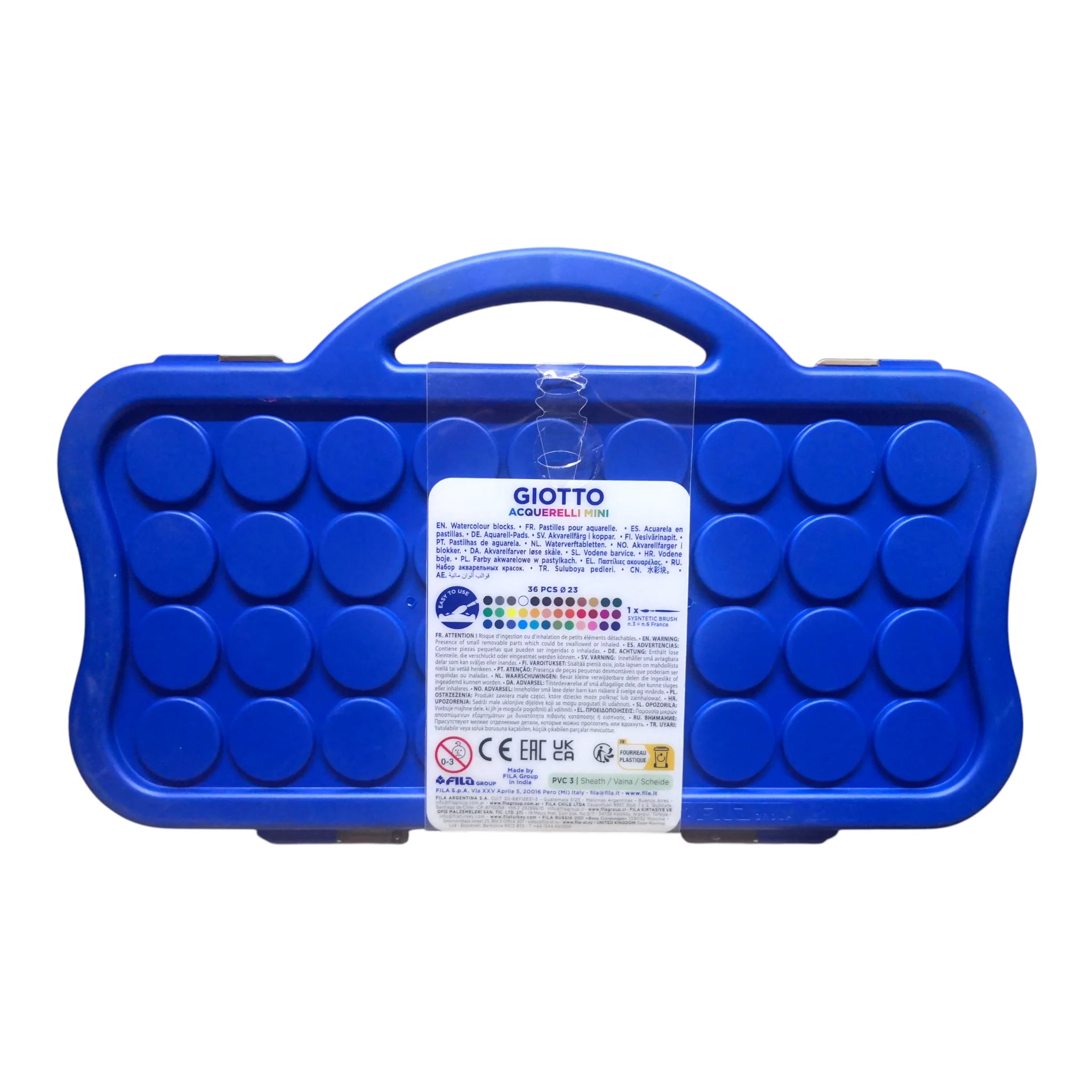 acuarela de varios colores