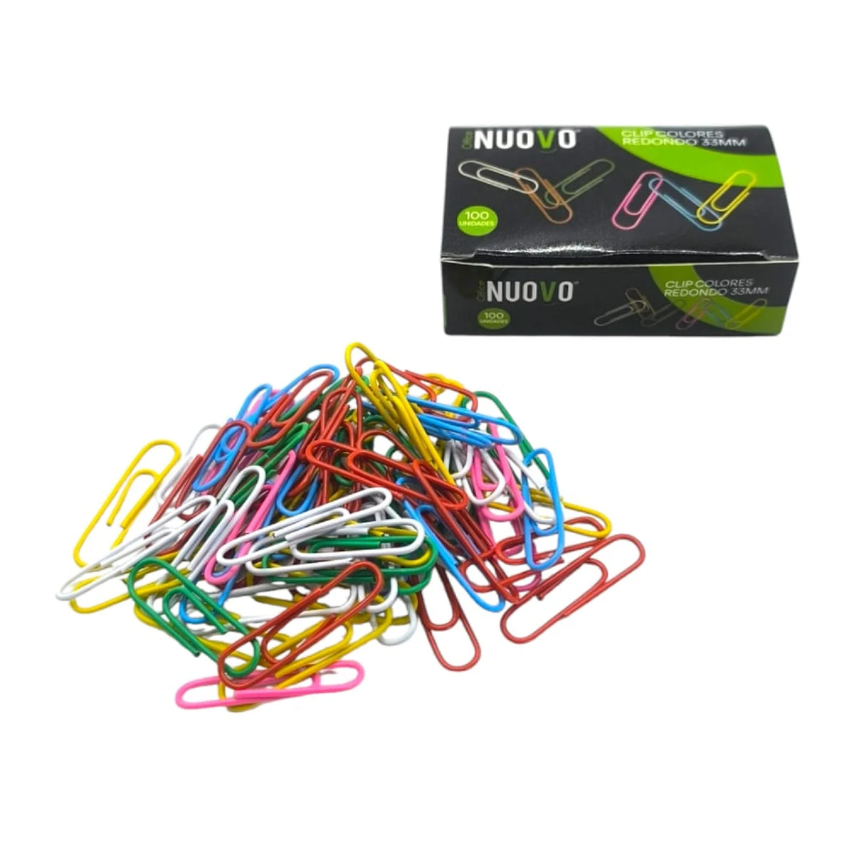 clip de colores 33mm