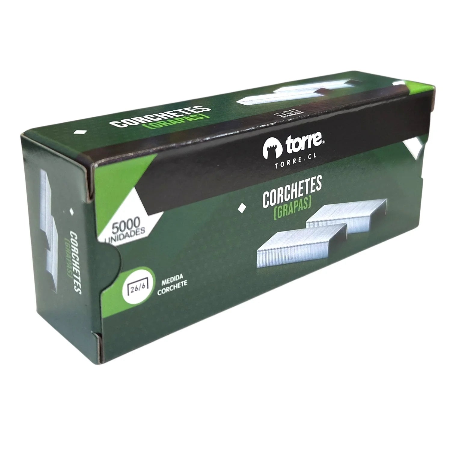 corchetes torre 26/6 5000 unidades
