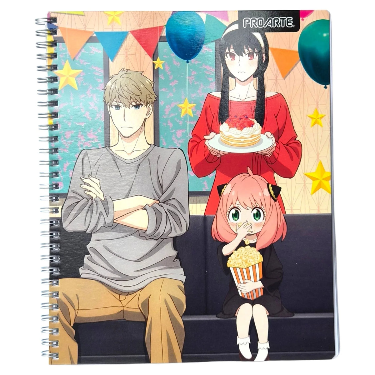 cuaderno universitario de spy x family