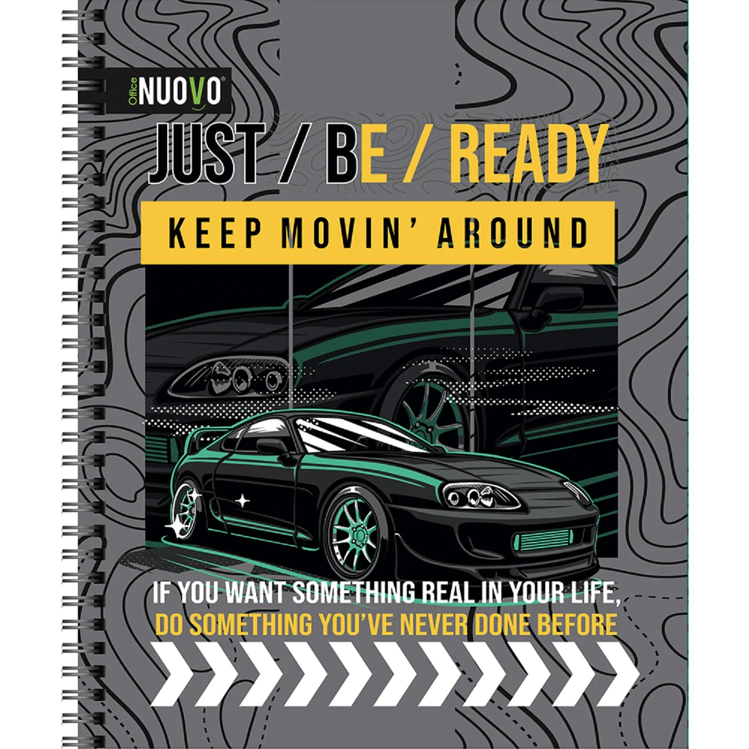 cuaderno universitario cars tapa dura